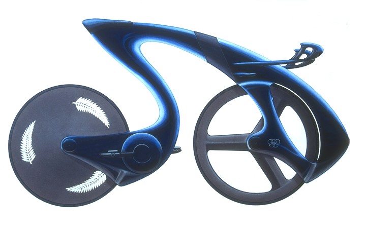 Rendering of 1000m Sprint Bike Concept